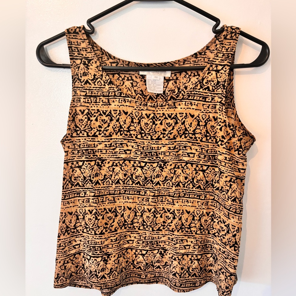 Vintage Silk Jones New York tank
